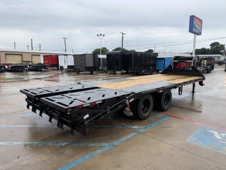 New 2027 Iron Bull FLG102X25 Equipment Trailer