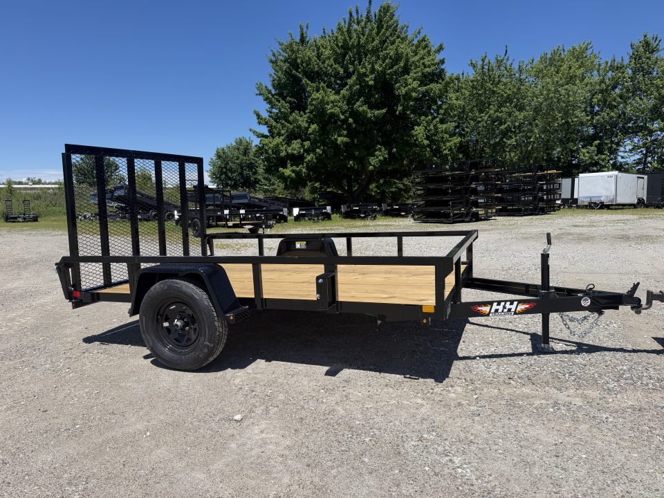 New 2026 H&H Trailers 76X10 Utility Trailer 3.5K GVWR