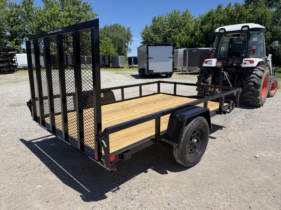 New 2026 H&H Trailers 76X10 Utility Trailer 3.5K GVWR