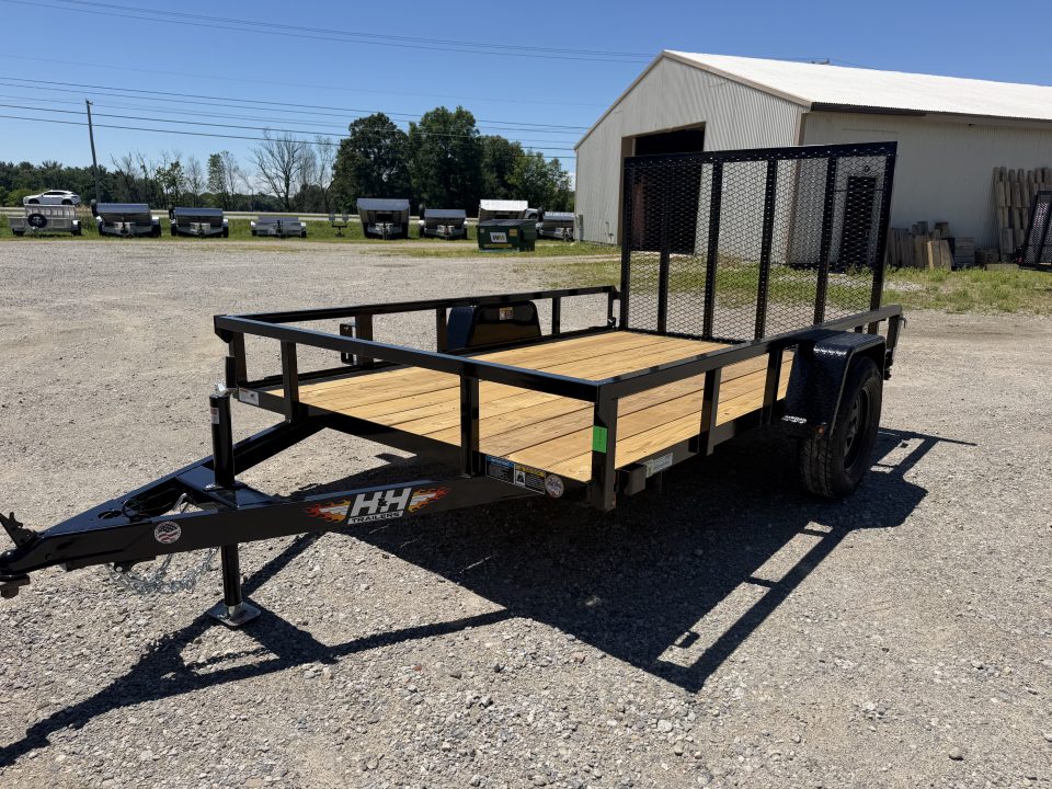 New 2026 H&H Trailers 76X10 Utility Trailer 3.5K GVWR