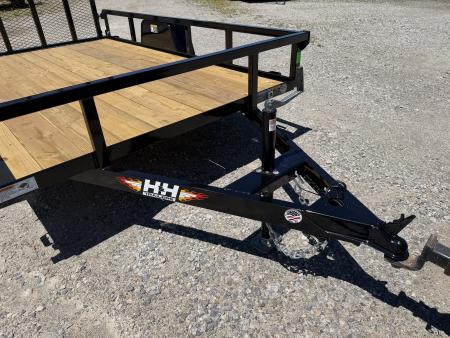 New 2026 H&H Trailers 76X10 Utility Trailer 3.5K GVWR