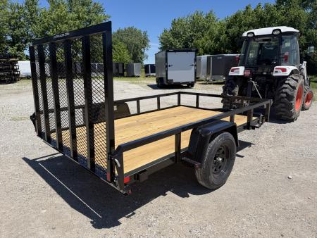 New 2026 H&H Trailers 76X10 Utility Trailer 3.5K GVWR