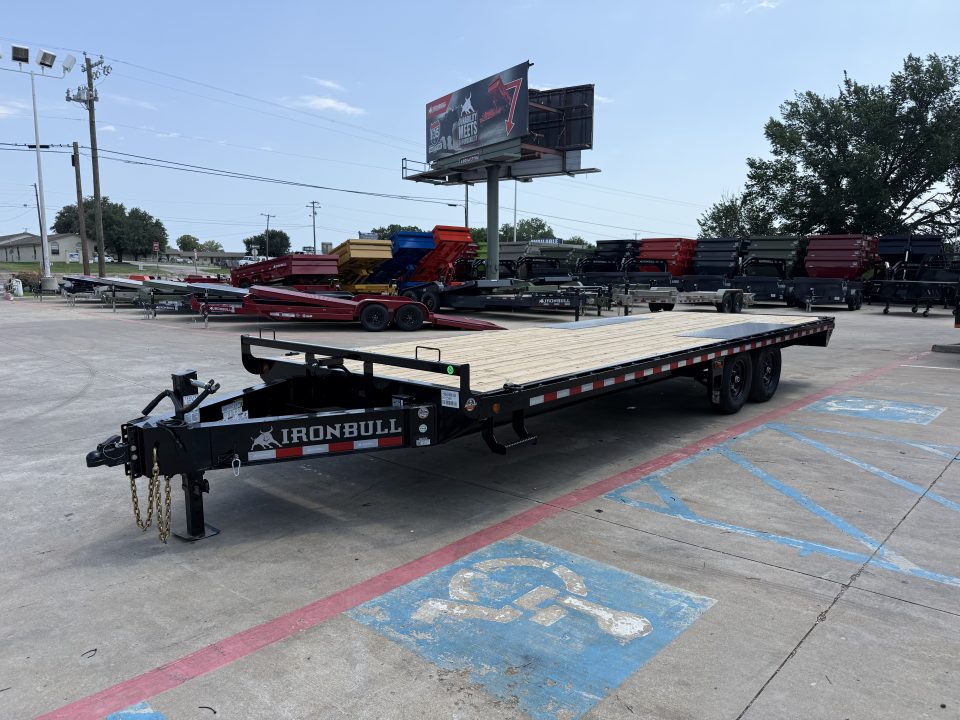 New 2027 Iron Bull FDP102X24 Equipment Trailer