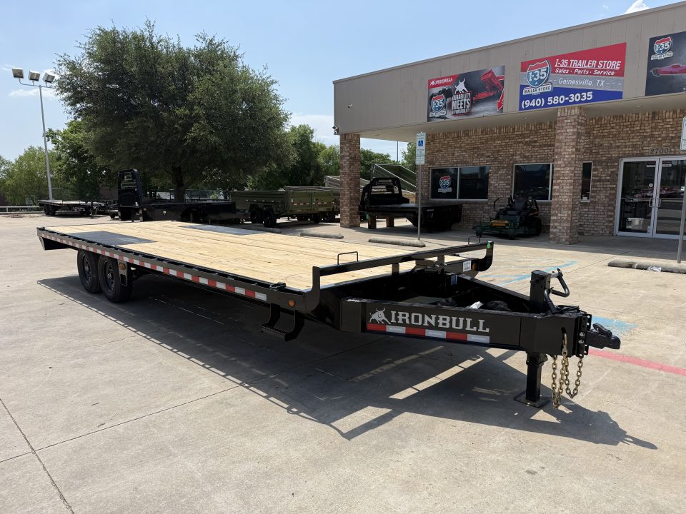 New 2027 Iron Bull FDP102X24 Equipment Trailer