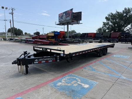 New 2027 Iron Bull FDP102X24 Equipment Trailer
