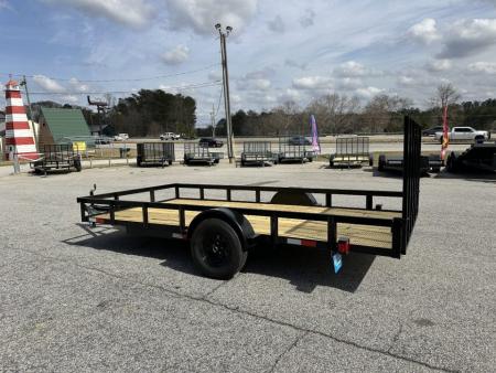 New 2026 7X14 SINGLE AXLE UTILITY TRAILER