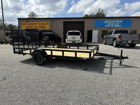 New 2026 7X14 SINGLE AXLE UTILITY TRAILER