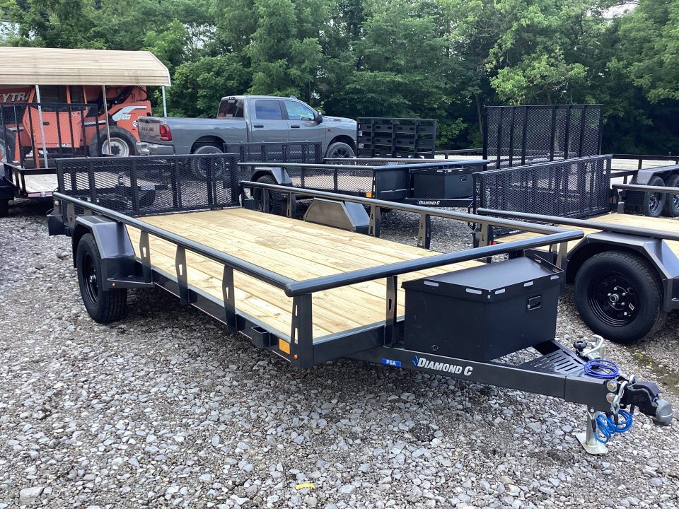 New 2026 Diamond C Trailers PSA 135 12X77 Utility Trailer