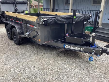 New 2026 Diamond C Trailers MDT 206 12X77 Dump Trailer