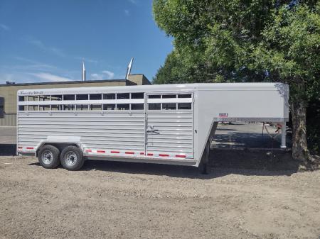 New 2027 Trails West Hotshot 20' Stock Trailer