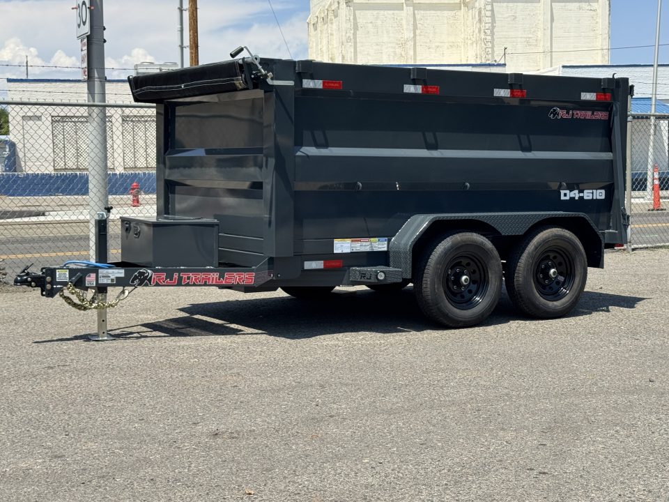 New 2026 RJ D4-6X10 - 10K Dump Trailer