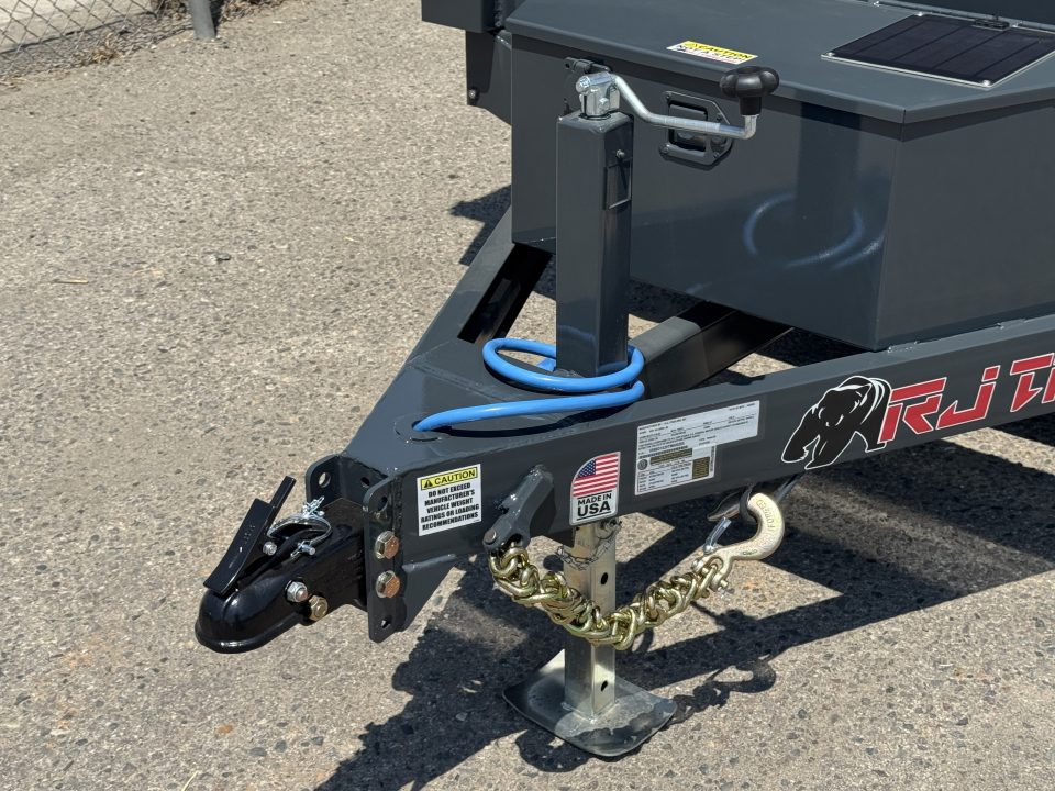 New 2026 RJ D4-6X10 - 10K Dump Trailer
