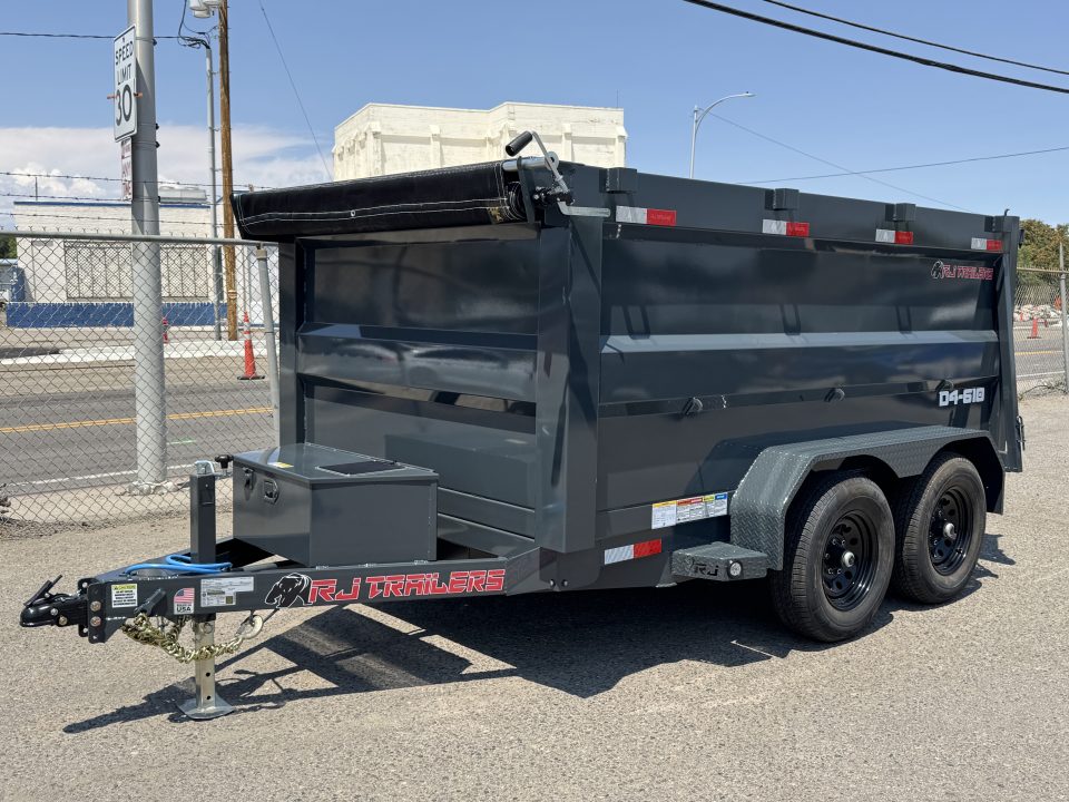New 2026 RJ D4-6X10 - 10K Dump Trailer