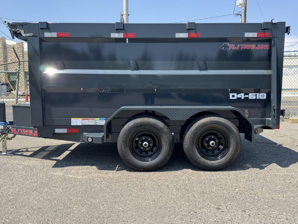 New 2026 RJ D4-6X10 - 10K Dump Trailer