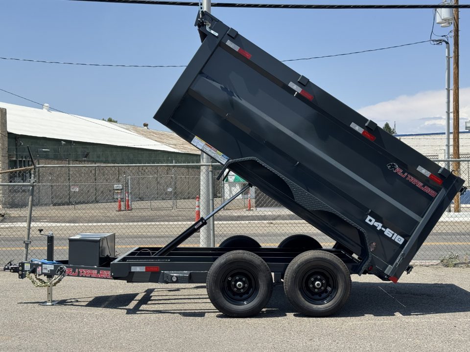 New 2026 RJ D4-6X10 - 10K Dump Trailer