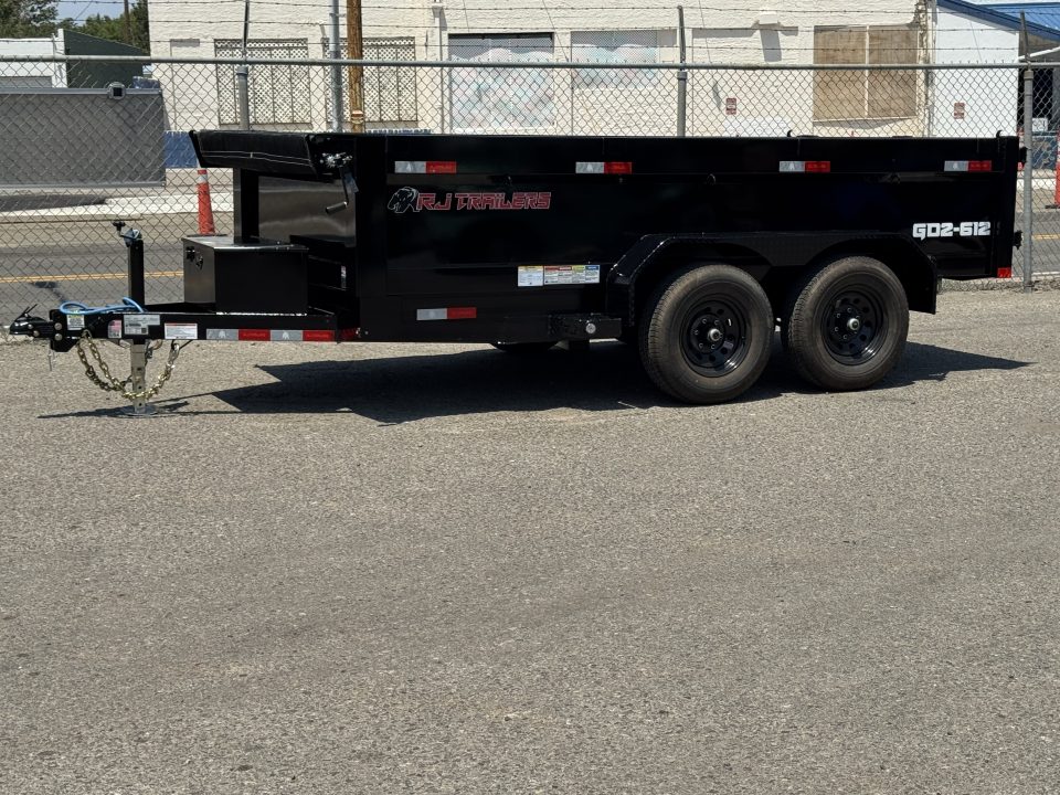 New 2026 RJ D2-6X12 - 10K Dump Trailer