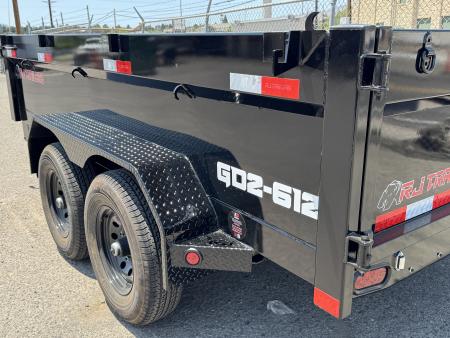 New 2026 RJ D2-6X12 - 10K Dump Trailer