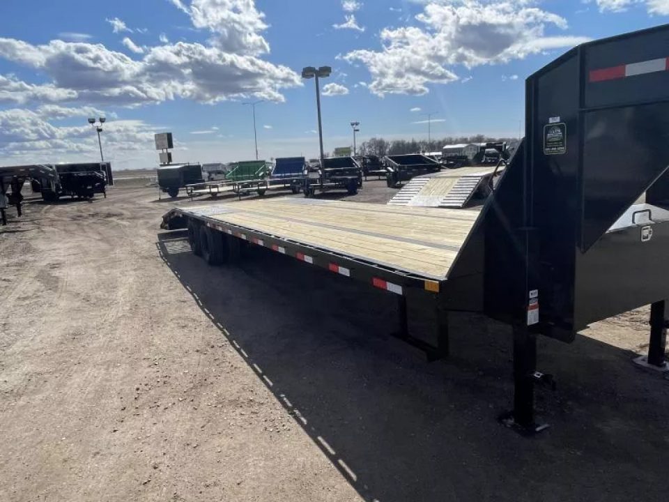 New 2026 Delco Gooseneck Deckover 32' 22,999#LB GVWR