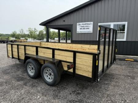 New 2026 AMO 6 X 14 UT TANDEM Utility Trailer