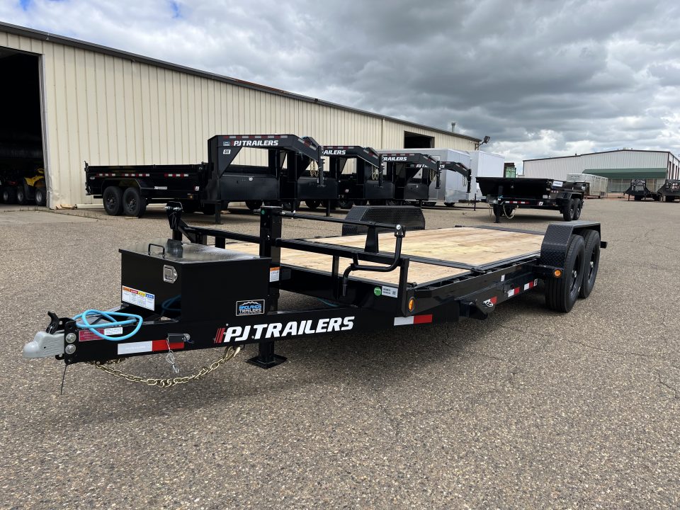 New 2027 PJ Trailers 83" x 20' 6" Channel Equipment Tilt (T6) Equipment Trailer
