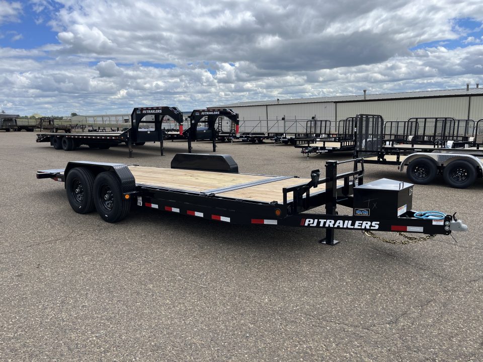 New 2027 PJ Trailers 83" x 20' 6" Channel Equipment Tilt (T6) Equipment Trailer