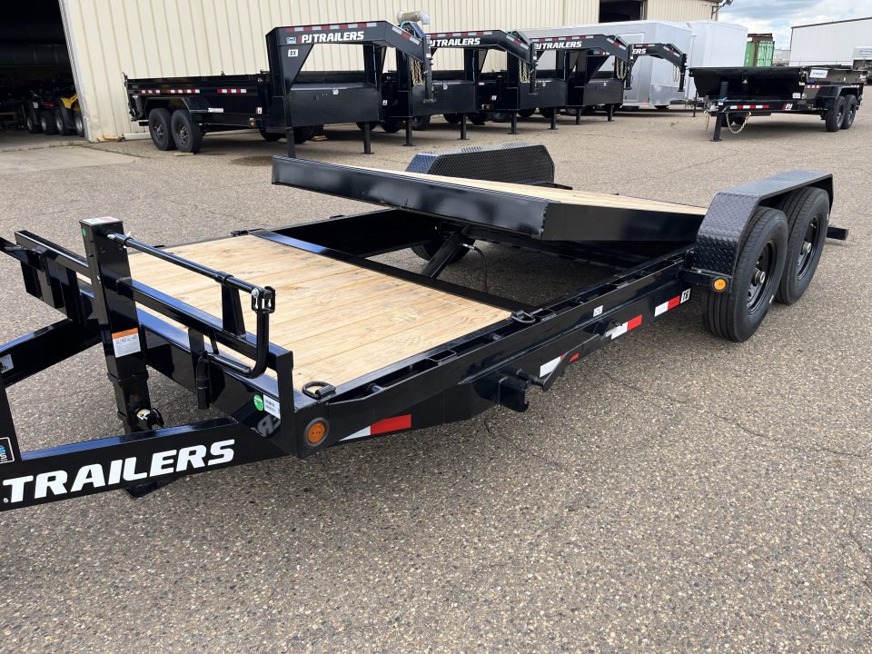 New 2027 PJ Trailers 83" x 20' 6" Channel Equipment Tilt (T6) Equipment Trailer