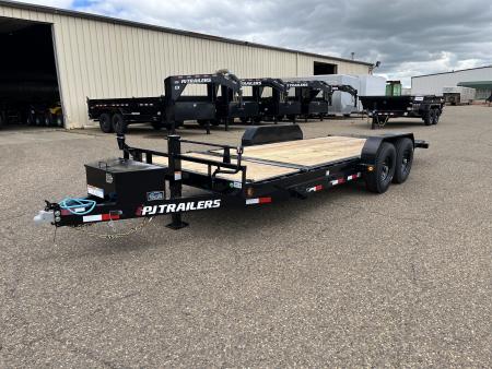 New 2027 PJ Trailers 83  x 20' 6  Channel Equipment Tilt (T6) Equipment Trailer