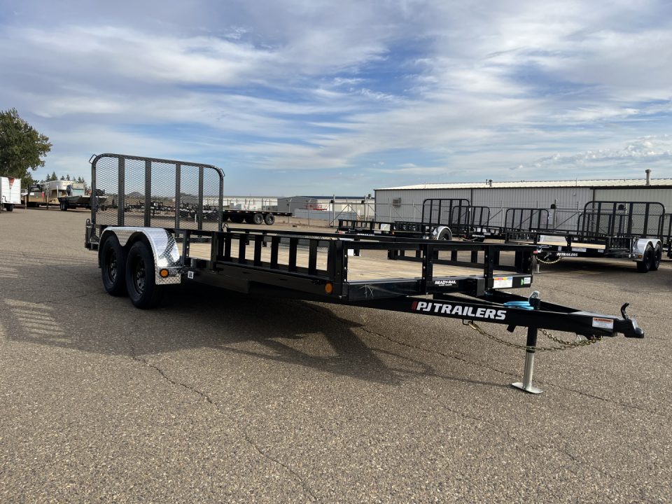 New 2027 PJ Trailers UL 83"x16' Tandem Axle Utility Trailer Utility Trailer