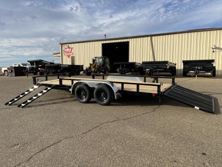 New 2027 PJ Trailers UL 83"x16' Tandem Axle Utility Trailer Utility Trailer