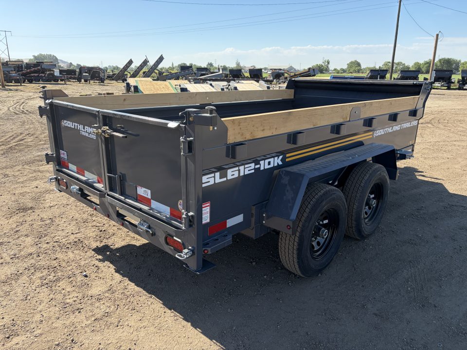 New 2026 Southland 6x12 10k Dump Trailer