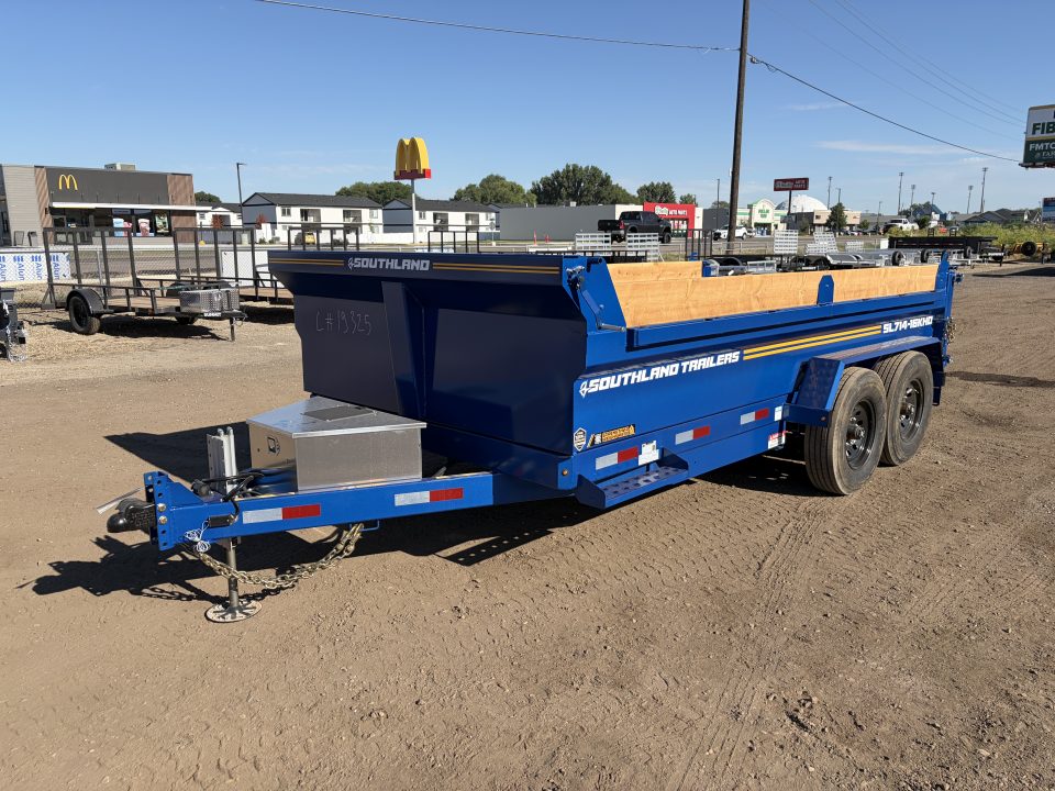 New 2026 Southland 7x14 16k HD Dump Trailer