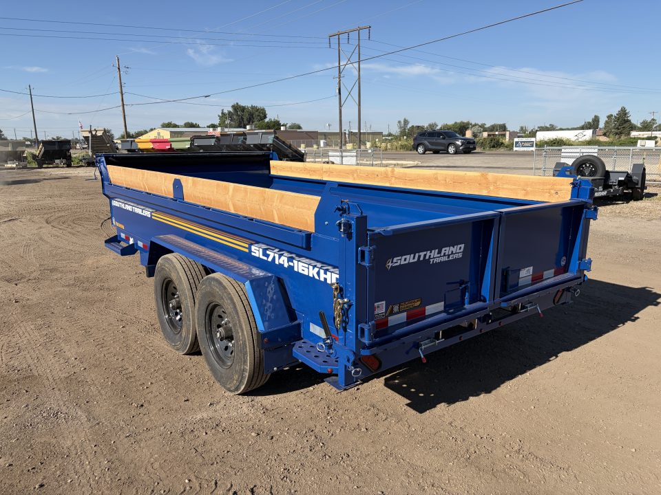 New 2026 Southland 7x14 16k HD Dump Trailer