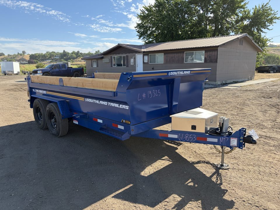 New 2026 Southland 7x14 16k HD Dump Trailer