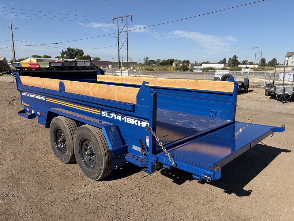 New 2026 Southland 7x14 16k HD Dump Trailer