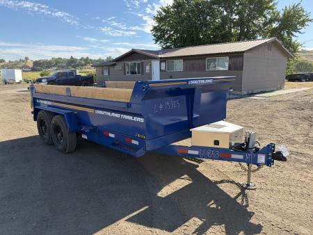 New 2026 Southland 7x14 16k HD Dump Trailer