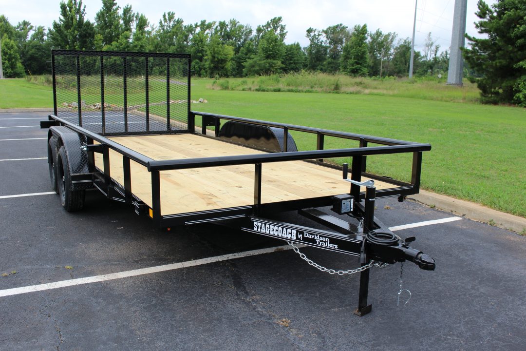 New 2026 Davidson 83X14 PIPE TOP TANDEM AXLEW/BRAKE Utility Trailer