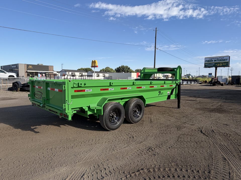 New 2026 Dura-Haul 7X16 16K Gooseneck Dump Trailer