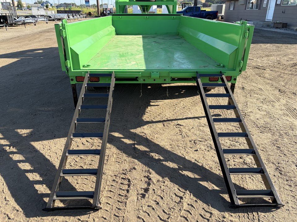 New 2026 Dura-Haul 7X16 16K Gooseneck Dump Trailer