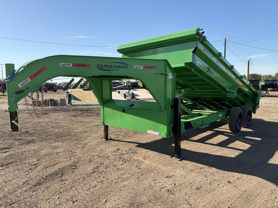 New 2026 Dura-Haul 7X16 16K Gooseneck Dump Trailer