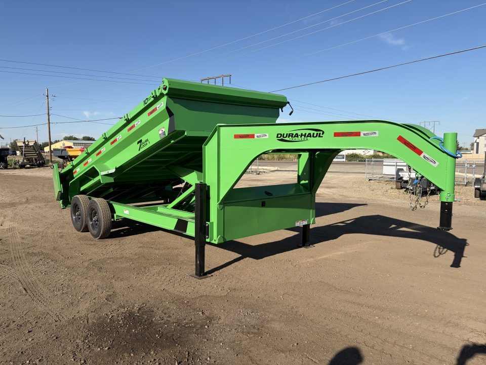 New 2026 Dura-Haul 7X16 16K Gooseneck Dump Trailer