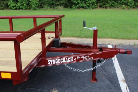 New 2026 Davidson 83X16 PIPE TOP TANDEM AXLEW/BRAKE Utility Trailer