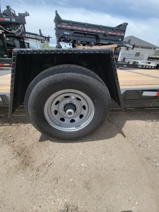 New 2025 Sure-Trac 78 IN x 12+4 Single Axle Tilt Bed Equipment Trailer, 7.8K Equipment Trailer