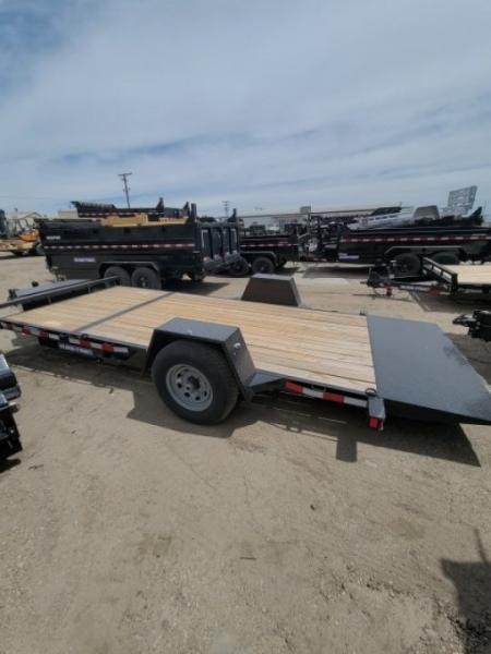 New 2025 Sure-Trac 78 IN x 12+4 Single Axle Tilt Bed Equipment Trailer, 7.8K Equipment Trailer