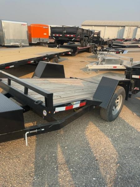 New 2025 Sure-Trac 62 IN x 10 Single Axle Tilt Bed Equipment Trailer, 6K Equipment Trailer
