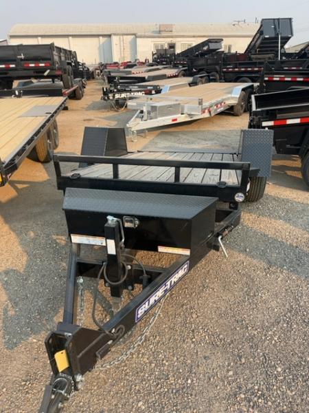 New 2025 Sure-Trac 62 IN x 10 Single Axle Tilt Bed Equipment Trailer, 6K Equipment Trailer