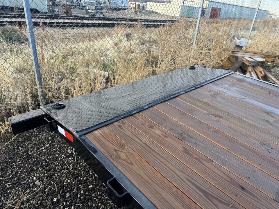 New 2025 Sure-Trac 7 x 20 (18+2) C-Channel Car Hauler Trailer, 7K Car Hauler