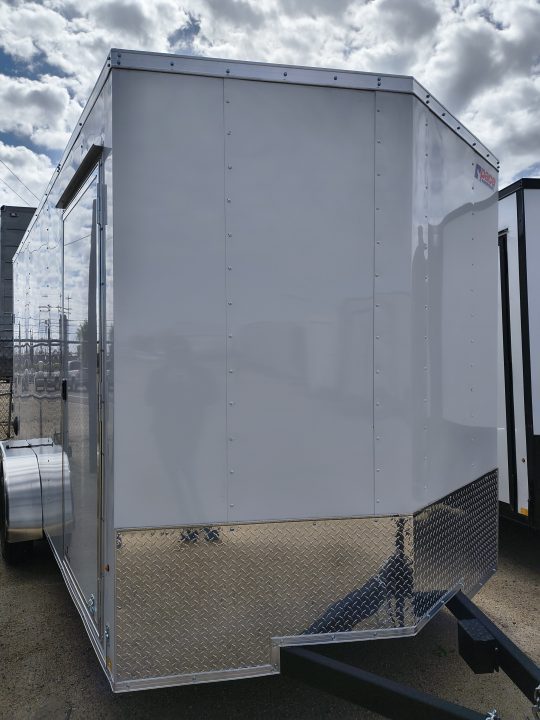 New 2026 Pace American 7 x 16 Outback DLX Flat Top V-Nose 7K Cargo / Enclosed Trailer