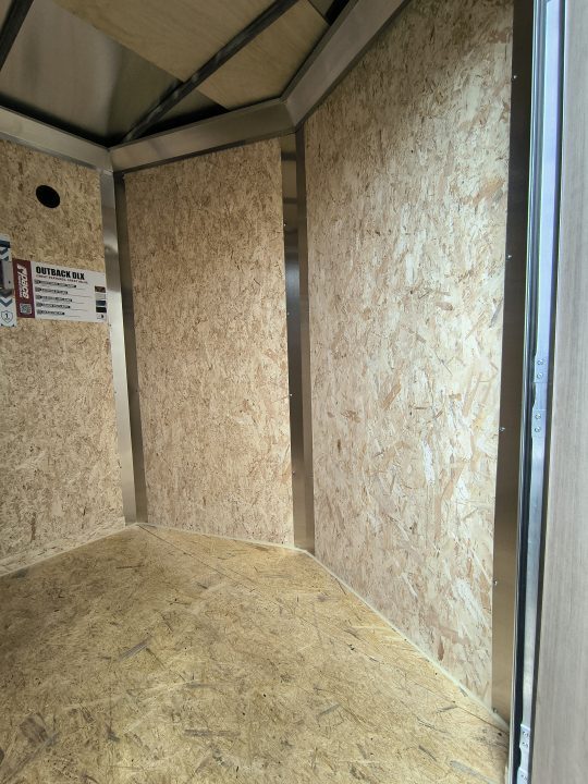 New 2026 Pace American 7 x 16 Outback DLX Flat Top V-Nose 7K Cargo / Enclosed Trailer