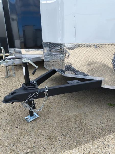 New 2026 Pace American 7 x 16 Outback DLX Flat Top V-Nose 7K Cargo / Enclosed Trailer