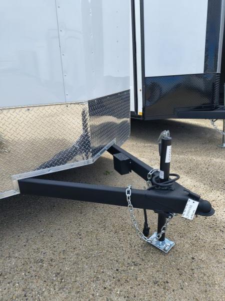New 2026 Pace American 7 x 16 Outback DLX Flat Top V-Nose 7K Cargo / Enclosed Trailer